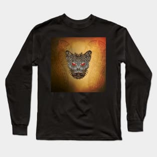 Decorative cat head Long Sleeve T-Shirt